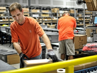 headshots of shipping department workers