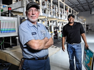 headshot of printing plant foreman