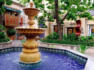 Sedona fountain