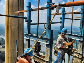 headshot of construction site workers