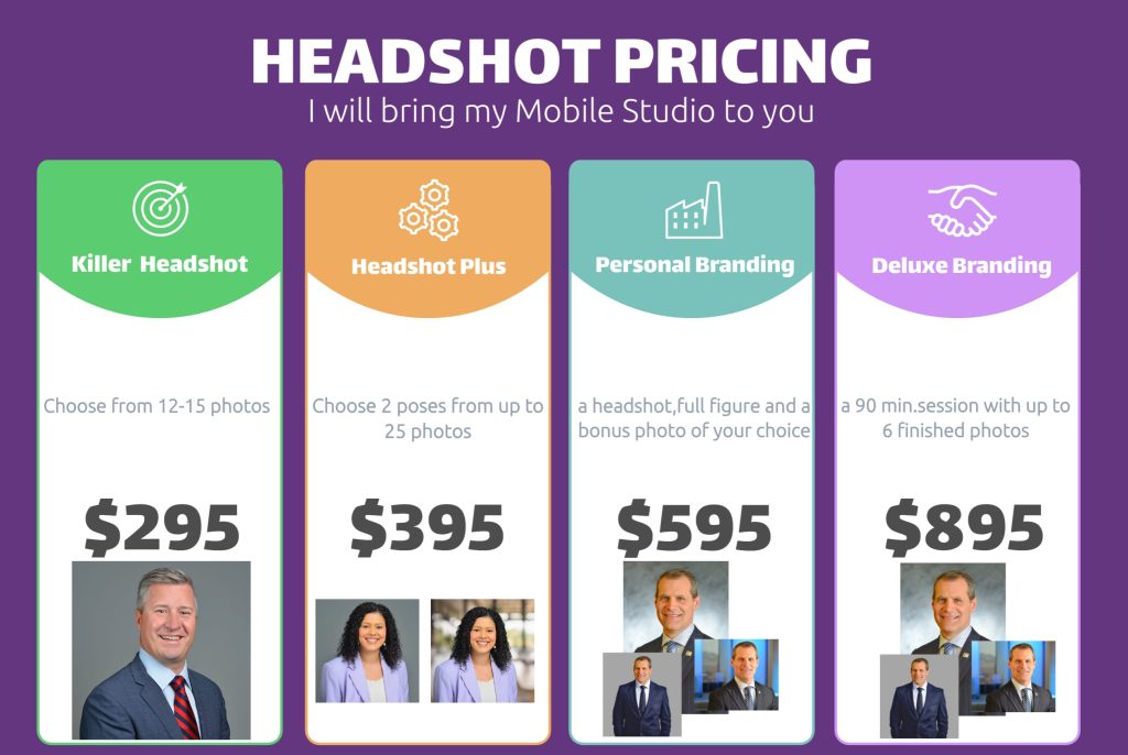 headshot pricing guide headshot pricing guide