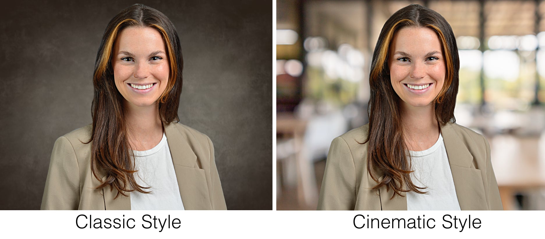 Phoenix headshot styles
